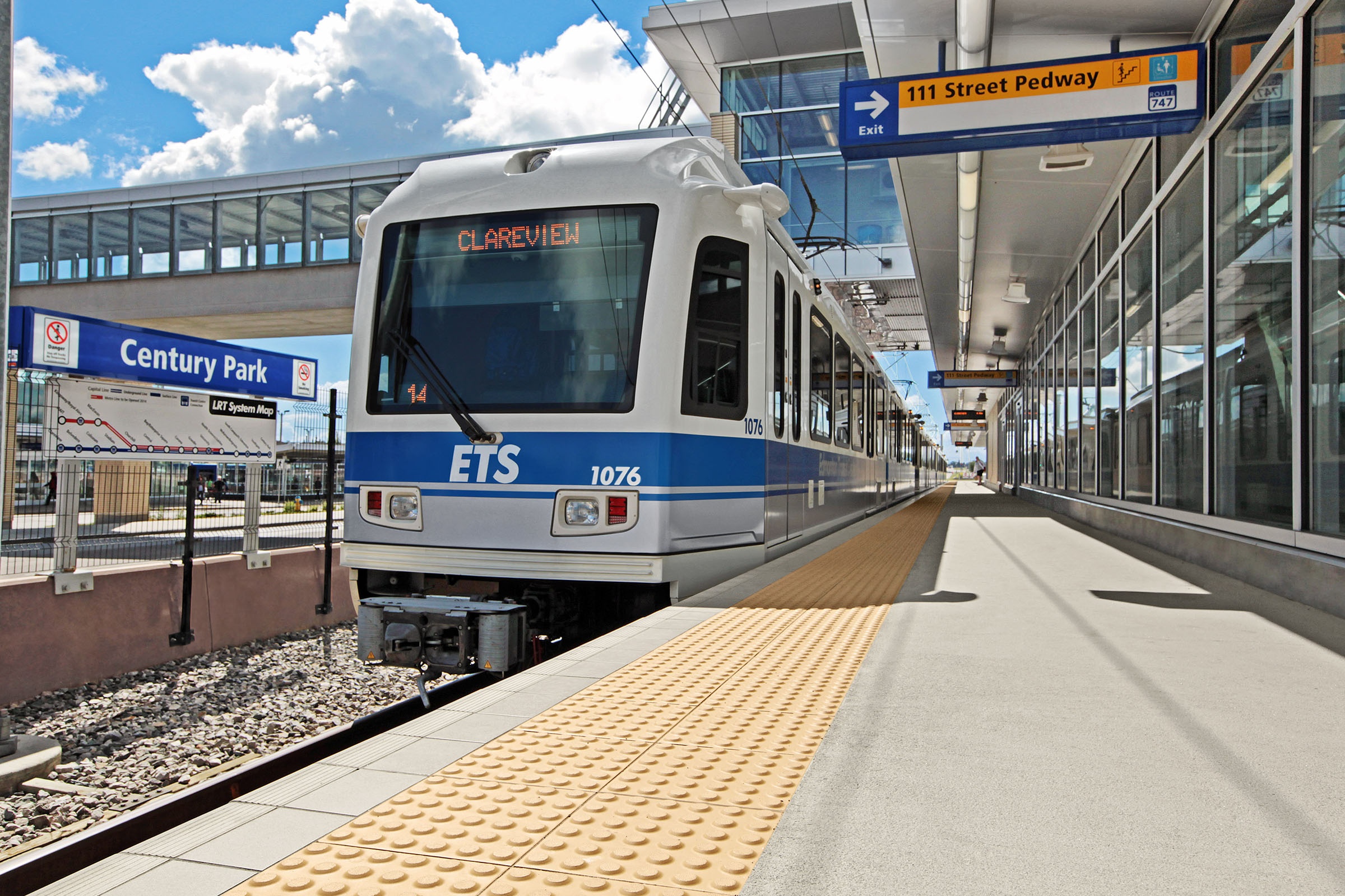 Edmonton LRT Platform